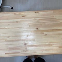 IKEAで購入　ダイニングテーブルの画像