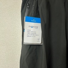 未使用品　ワークマン　パンツ　ブラック　Lサイズの画像