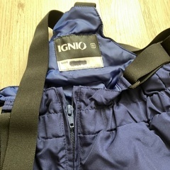 IGNIO(イグニオ)キッズスキーウェア上下 size120㎝の画像