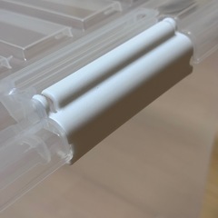 DCM カーマ 深型 フタ式　収納ケース コロ付きの画像