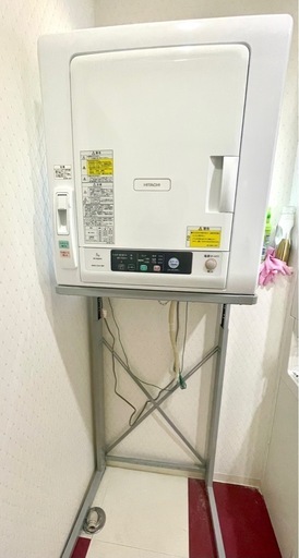 お得セット】日立 衣類乾燥機 5kg DE-N50WV＋専用スタンド☆動作良好