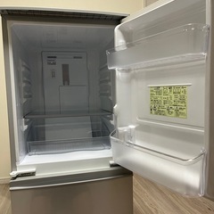 SHARP 137L 2ドア冷蔵庫 SJ-D14E-S 2019年製 シルバー／動作良好・清掃済みの画像