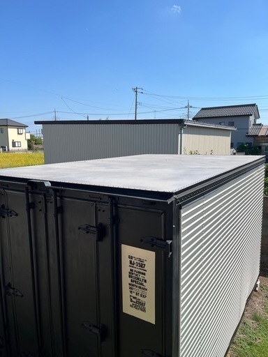 商談中')アルミコンテナ　　トラックコンテナ