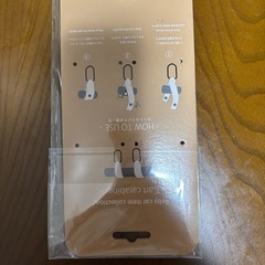 ベビーカー用 荷物掛けフックの画像