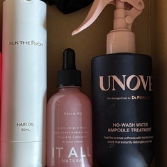 9品ヘアオイル　クリーム　シュシュまとめ売りの画像