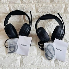 新品❤ゲーミングヘッドセット ２個セット 有線 マイク付 ノイズキャンセリングの画像