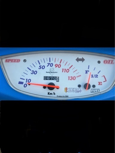 AF35 ディオ　希少　ZERO 130キロ　メーター