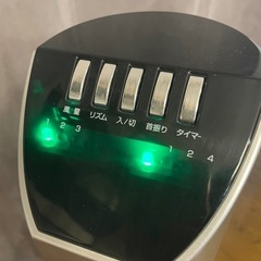 山善YAMAZENスリムファン扇風機の画像