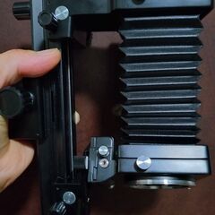 新品級　アオリ付き　CONTAX AUTO EXTENSION BELLOWSの画像