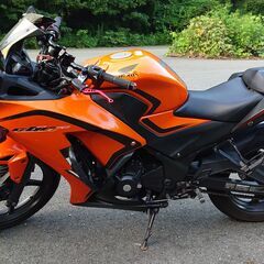 （決まりました）ホンダ CBR250R(MC41)後期限定色 【値下げ】【現状渡し】【熊本県】【ハリケーンのバーハン＆セパハン】【整備マニュアルつき】【モリワキスリップオン】の画像