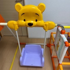  【本日限定】くまのプーさんおりたたみキッズパークEXの画像