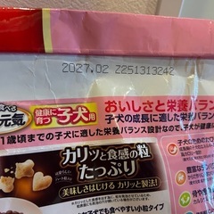 5kg　愛犬元気子犬用ドッグフードの画像