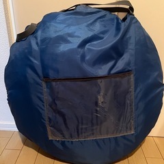 山善 ミスティアイランド(misty island) ワンタッチサンシェード ロングシート付き 【200×220cm 約3人用】 OBT-5SUVの画像