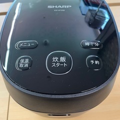 【美品　2023年製　SHARP 炊飯器】の画像