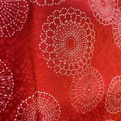 花柄　着物の画像