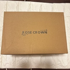 ROSE CROWN フラワー装飾サンダル　Sサイズの画像