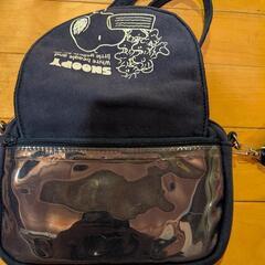 未使用品★スヌーピーバッグ　子供用の画像