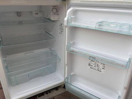 2ドア 冷蔵庫 YR-12T （WH）東芝 09年製 120L
