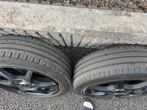 15インチ アルミホイール マットブラック
