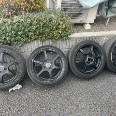 15インチ アルミホイール マットブラック
の画像