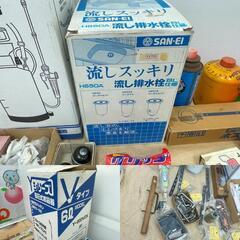 0円でどうぞ＼(^o^)／ 金物屋 整理品 など まとめて 処分 未使用品 多数 フリマ商材 日曜大工 園芸 趣味 の画像