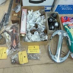 0円でどうぞ＼(^o^)／ 金物屋 整理品 など まとめて 処分 未使用品 多数 フリマ商材 日曜大工 園芸 趣味 の画像