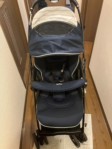 【5回のみ使用】アップリカ ラクーナクッションad ベビーカー オート4 ラクーナ クッション