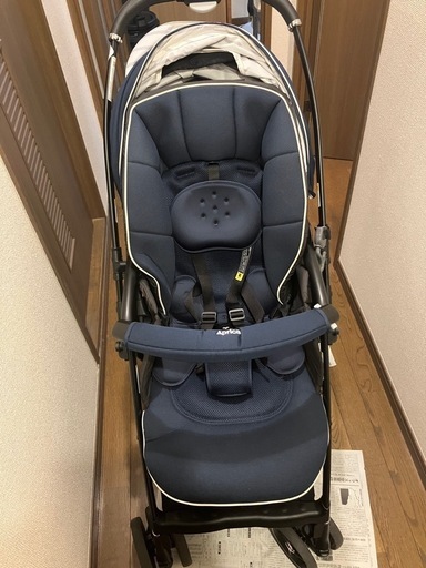【5回のみ使用】アップリカ ラクーナクッションad ベビーカー オート4 ラクーナ クッション