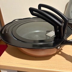 IH専用フライパン 蓋付きの画像