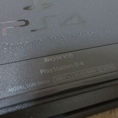 PS4 CUH-1100A 400GB プレステ4の画像