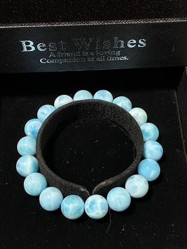 ラリマーブレスレット