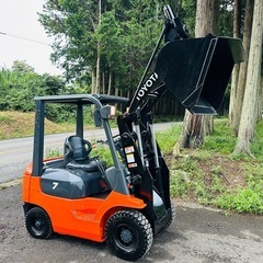 ★TOYOTA ★ 5SGL7★ショベルローダー★ガソリン★1108時間★MT★フォークリフト★の画像