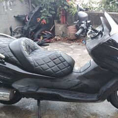 ⭐ホンダフォルツァZ　MF08　紫　大人系カスタム　静かなノーマルマフラー　キレイの画像