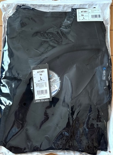 【新品】ビックボーン◦アクアウォーターベスト◦AT301◦サイズL◦ブラック