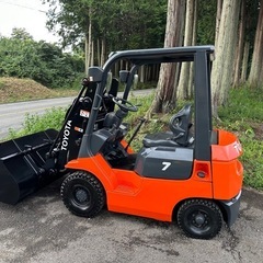 ★TOYOTA ★ 5SGL7★ショベルローダー★ガソリン★1108時間★MT★フォークリフト★の画像