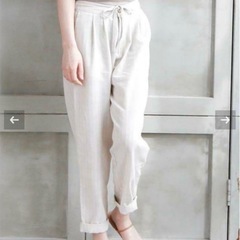 【新品】Vivian スクエアトゥ華奢ストラップトングフラットサンダル　キャメル　Lの画像
