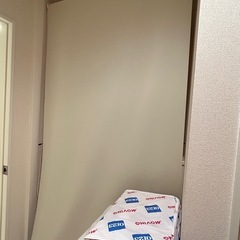 ★0円★　ロールスクリーン アイボリーの画像