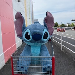 コストコ　スティッチぬいぐるみの画像