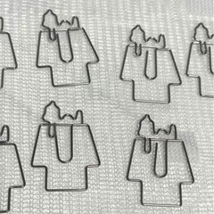 SNOOPY スヌーピー ゼムクリップ入りボトル　キャラクター文具の画像