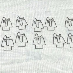 SNOOPY スヌーピー ゼムクリップ入りボトル　キャラクター文具の画像