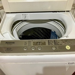 Panasonic 洗濯機 6kgの画像