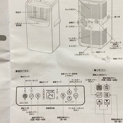 移動式エアコンの画像