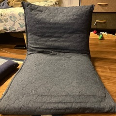 座椅子 2つの画像
