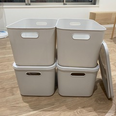 大容量 プラスチック収納ケース 9/1中2千円に値引き可🙋の画像