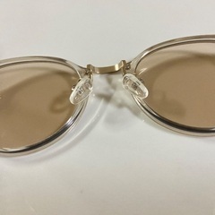 UNIQLO ボストンコンビサングラス ブラウンの画像
