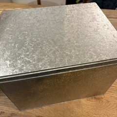 【在庫３個】無印良品＊トタンボックス＊大＊高さ２４cmタイプ＊の画像