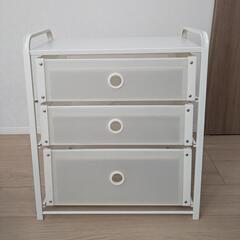 [茨木引取希望]IKEA LOTE チェスト（引き出し×3）の画像