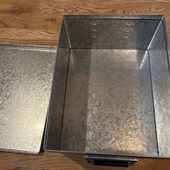 ＊無印良品＊トタンボックス＊大＊高さ１６cmタイプ＊の画像