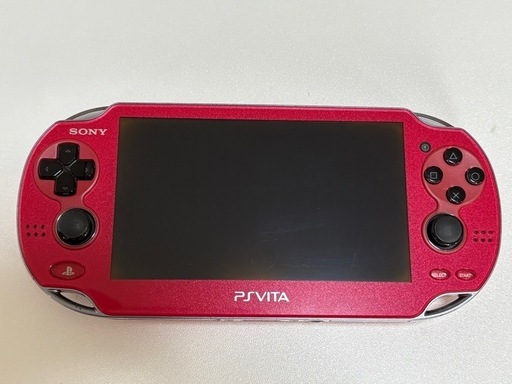 PS Vita 本体 ソウルサクリファイ ス限定版  