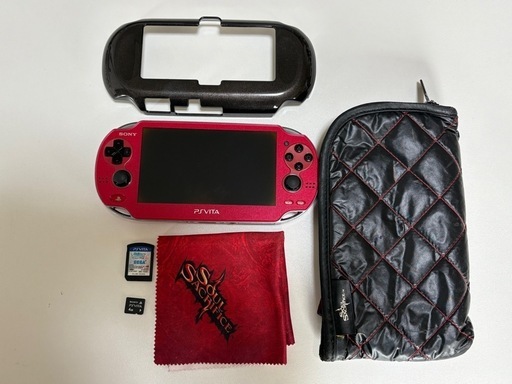 PS Vita 本体 ソウルサクリファイ ス限定版